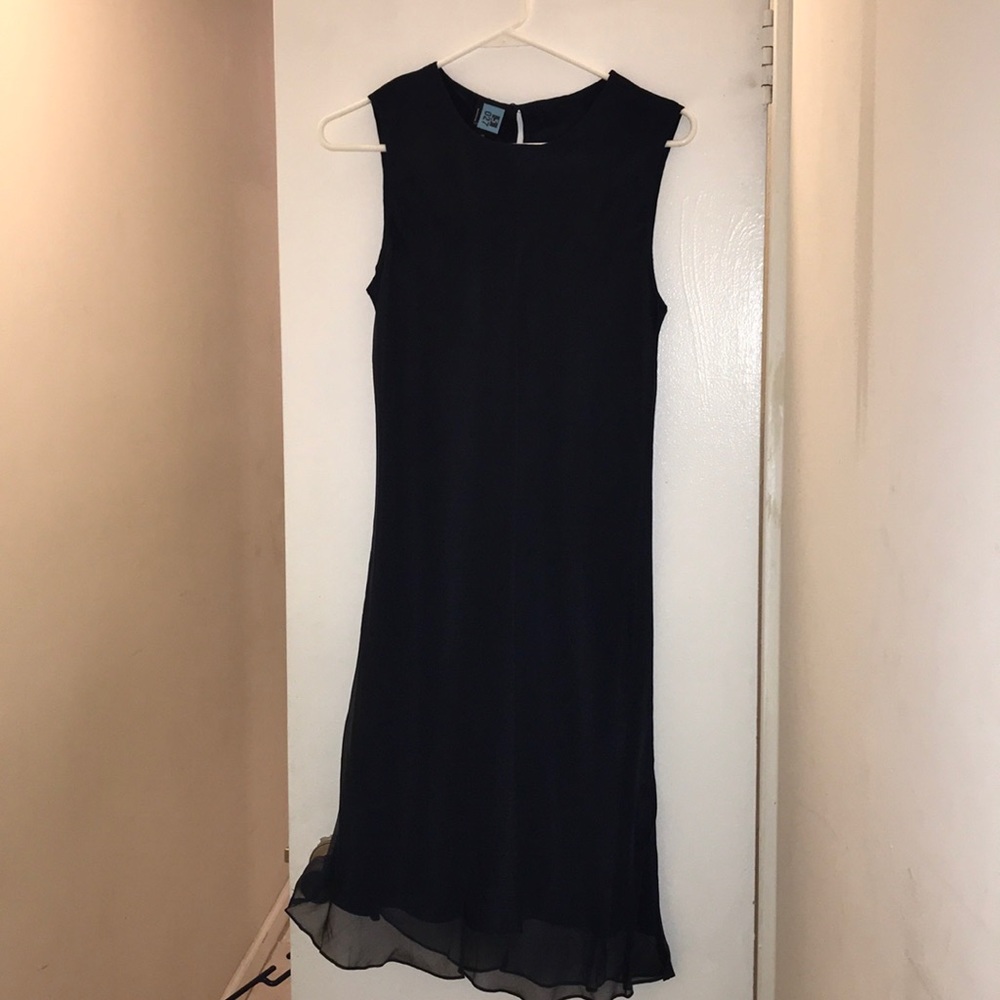 Navy blue dress